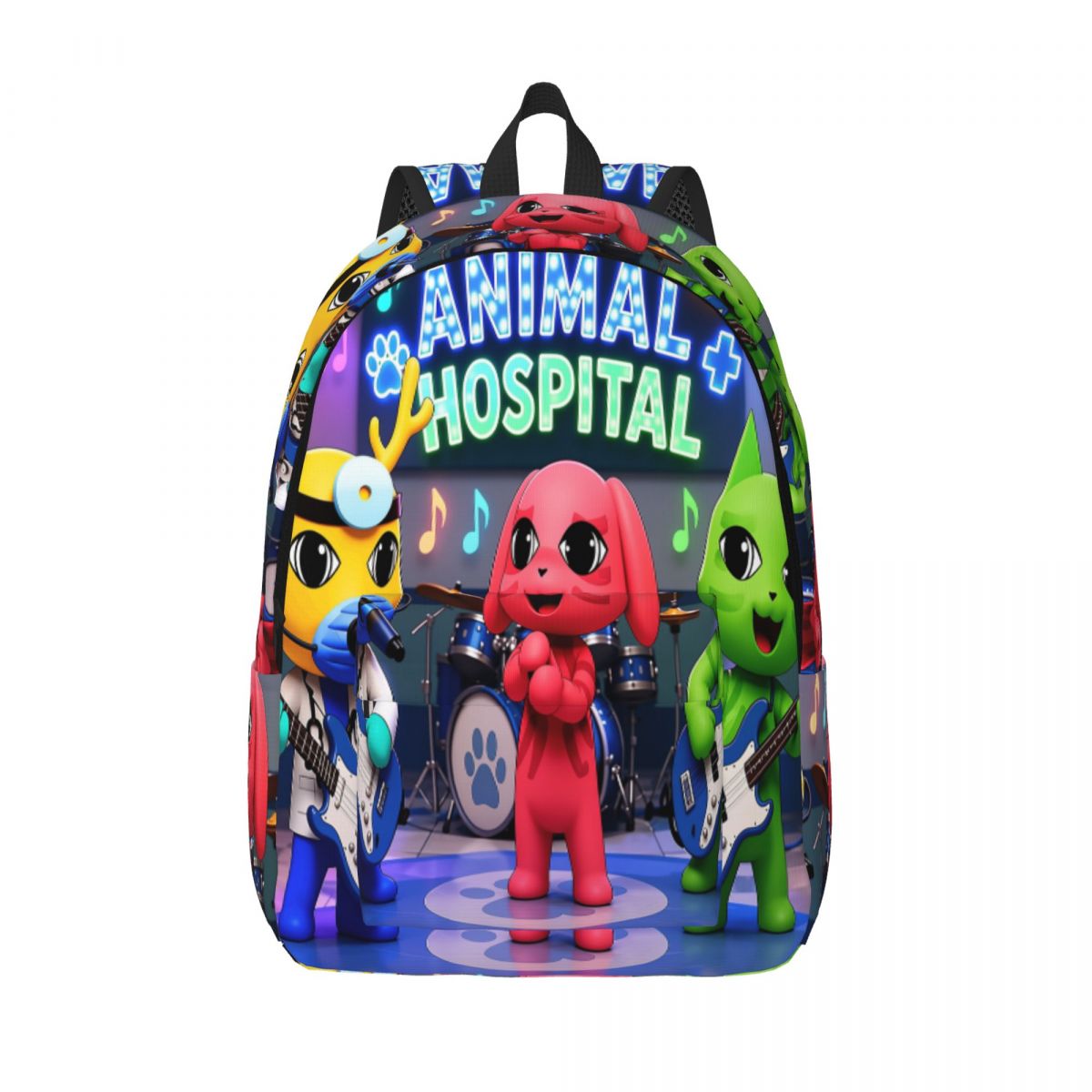 Kawaii Cartoon Animals Hospita - School Backpack Teen 评论和价格