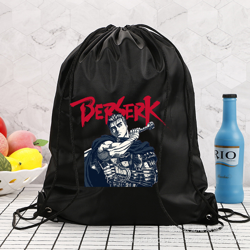 Japanese Anime Berserk Drawstr - Drawstring Gym Bag 评论和价格