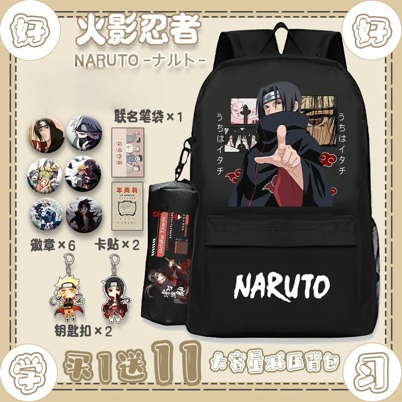 New Naruto Cartoon Animation S - School Backpack Teen 评论和价格