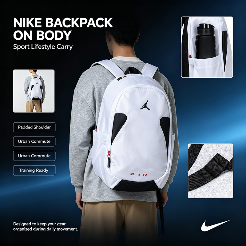Nike Official Genuine Sports B - Fashion Backpack Women 评论和价格
