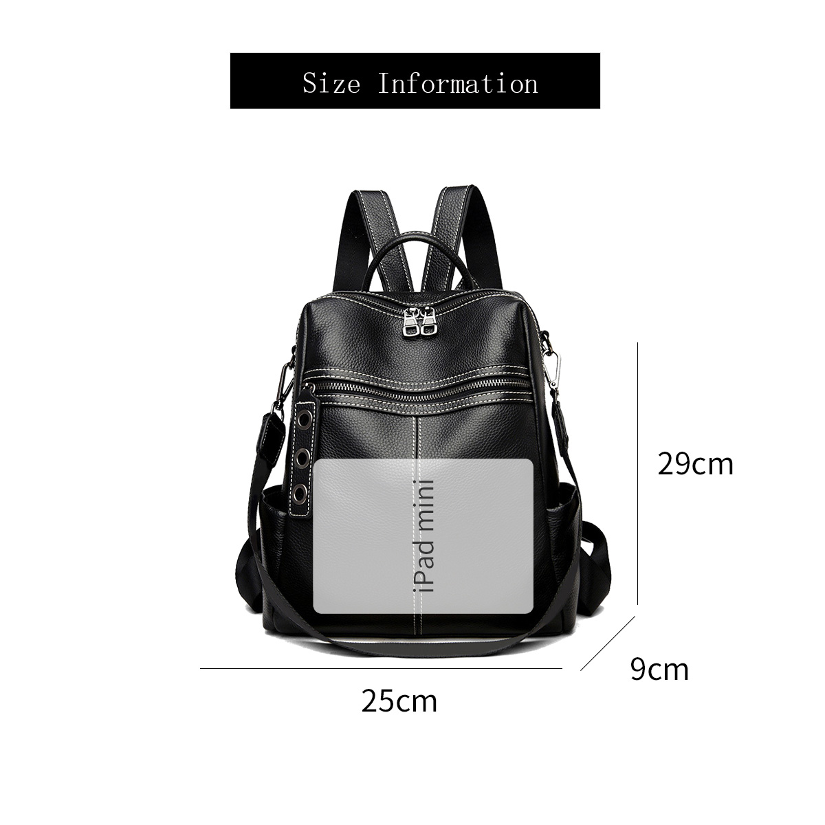 FOXER Genuine Leather Women's  - Travel Backpack Anti Theft 评论和价格