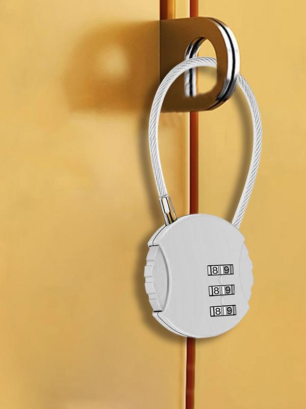 Round Shape Luggage Combo Lock - Backpack Lock Combo 评论和价格