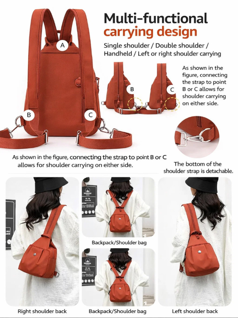 Women's Lightweight Mini Backp - Mini Backpack Purse 评论和价格