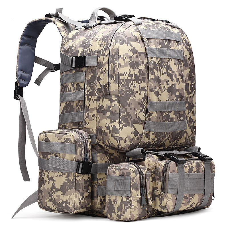 50L Outdoor Backpack Multifunc - Rucksack Military Style 评论和价格